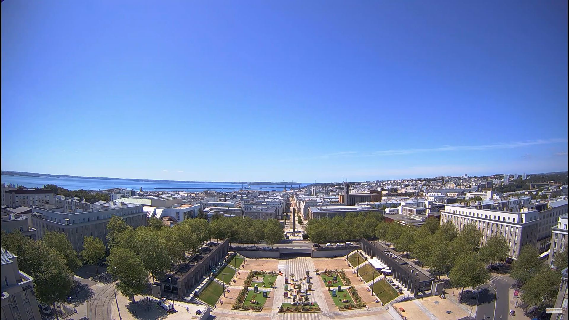 Webcam Brest - Bretagne - France - Vision-Environnement