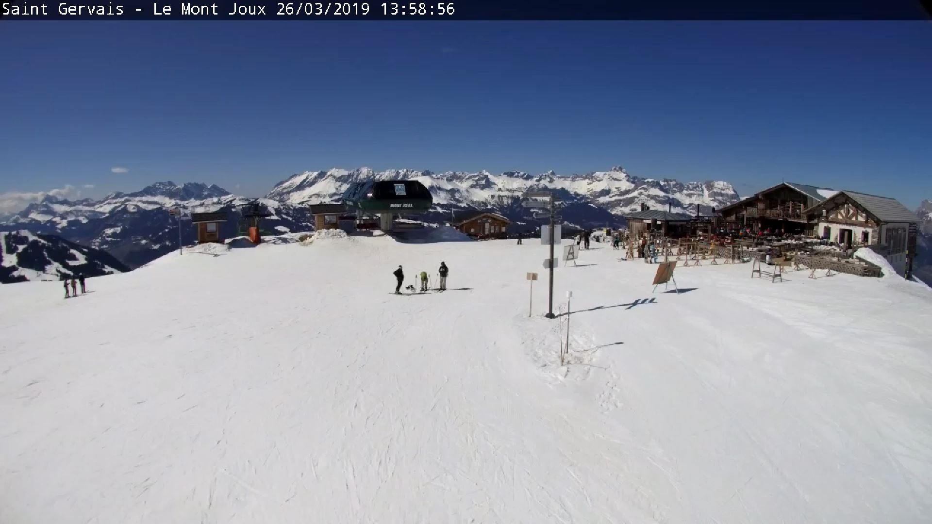 Webcam Saint-Gervais - Mont Joux - Auvergne-Rhône-Alpes - France ...